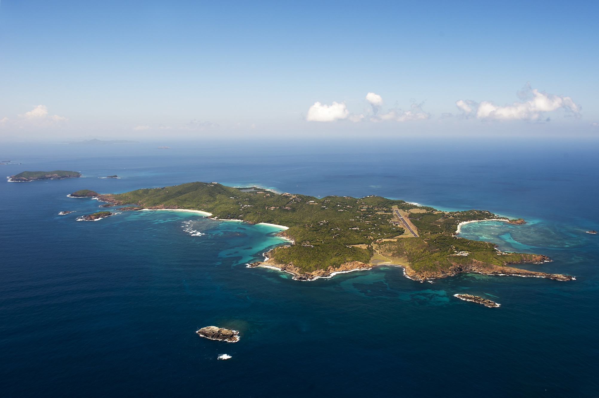 The Lure of Mustique Isle Blue