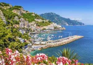 Amalfi Coast view. walking the amalfi coast