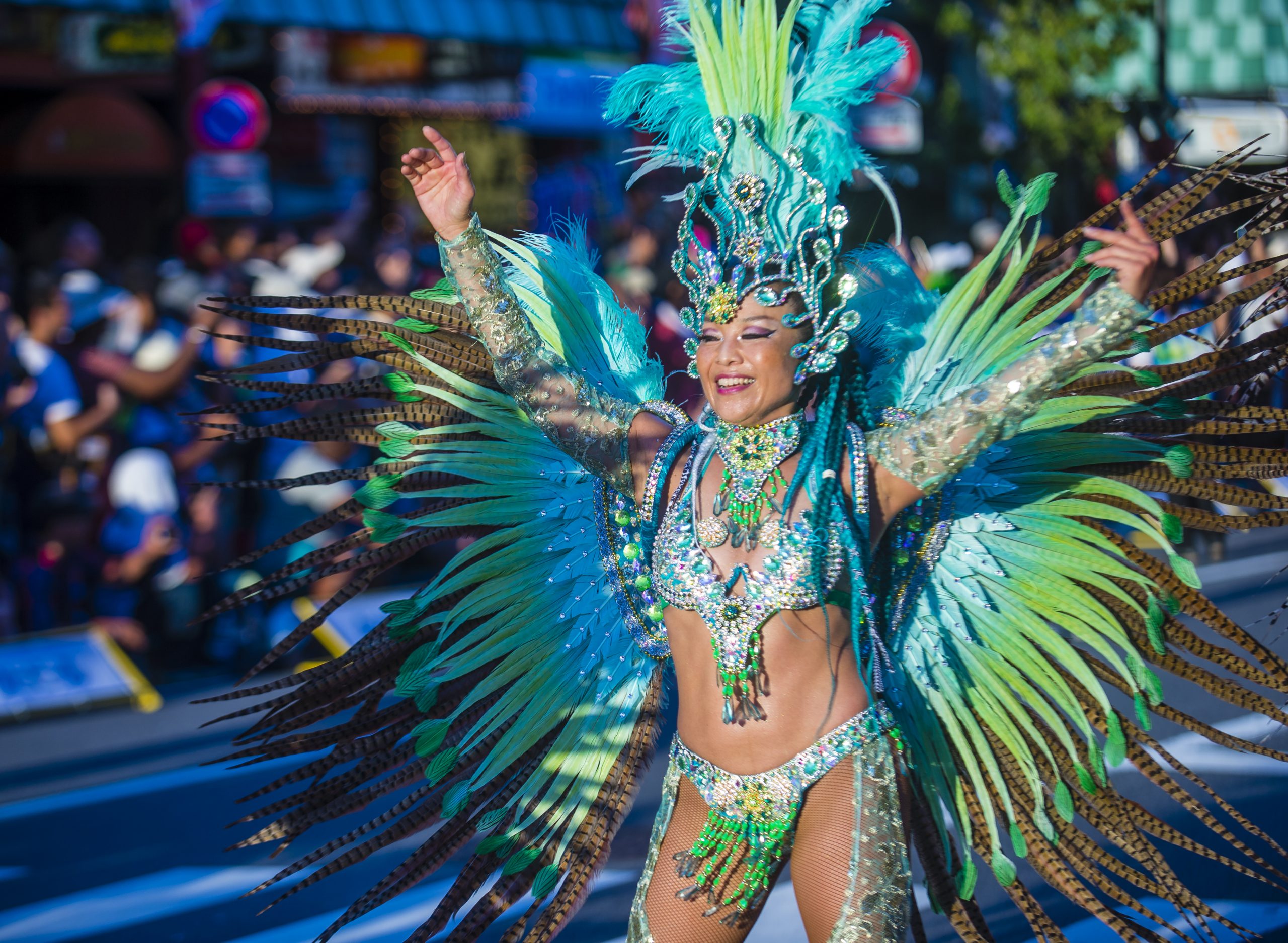 The Carnivals of St Lucia Isle Blue