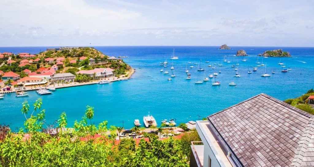 Gustavia View. Spring in St Barts