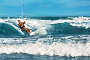 Water Sports. Turks and Caicos Kiteboarding season