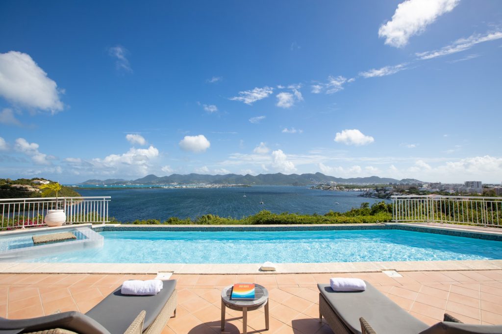 Fields of Ambrosia, Caribbean Villas For Rent - Lagoon & Mountain Views Fields of Ambrosia - Caribbean Villa For Rent with infinity pool and lagoon views.