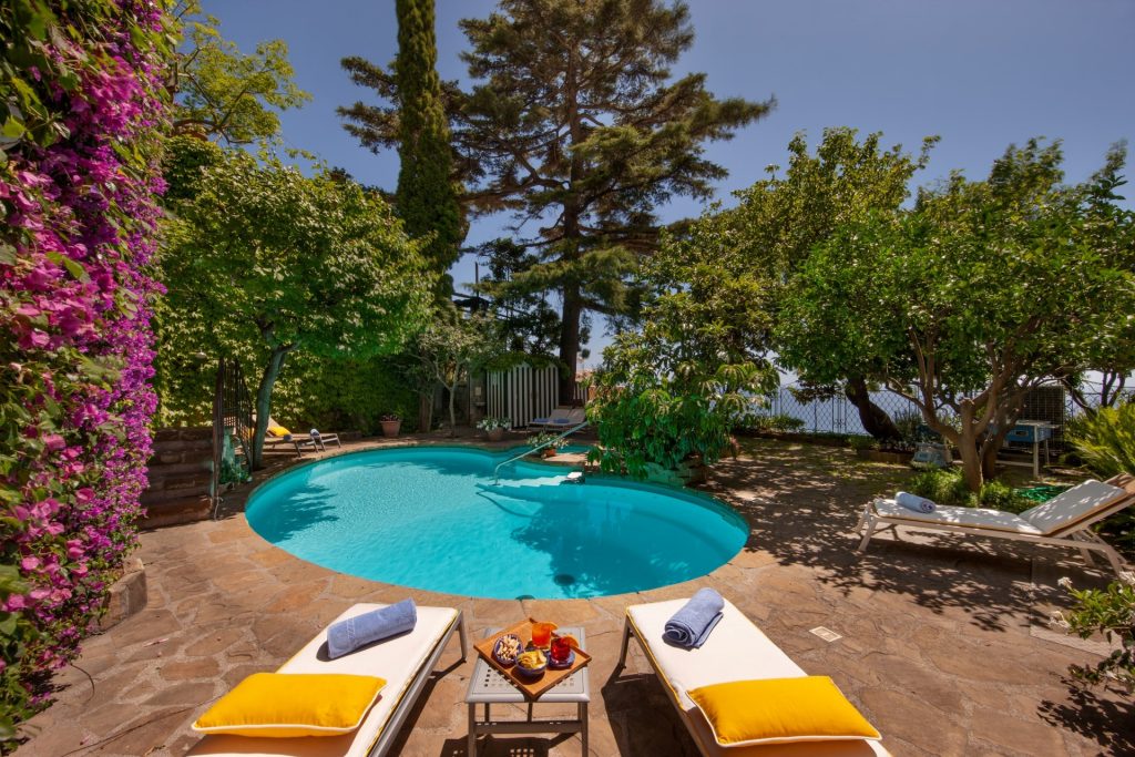 Villa Pamina, Amalfi Coast: lemon tree garden & heated pool