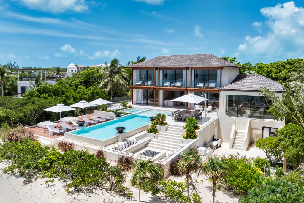 Should You Rent or Buy? Villa Seafire: luxury rental with pool and beach.
