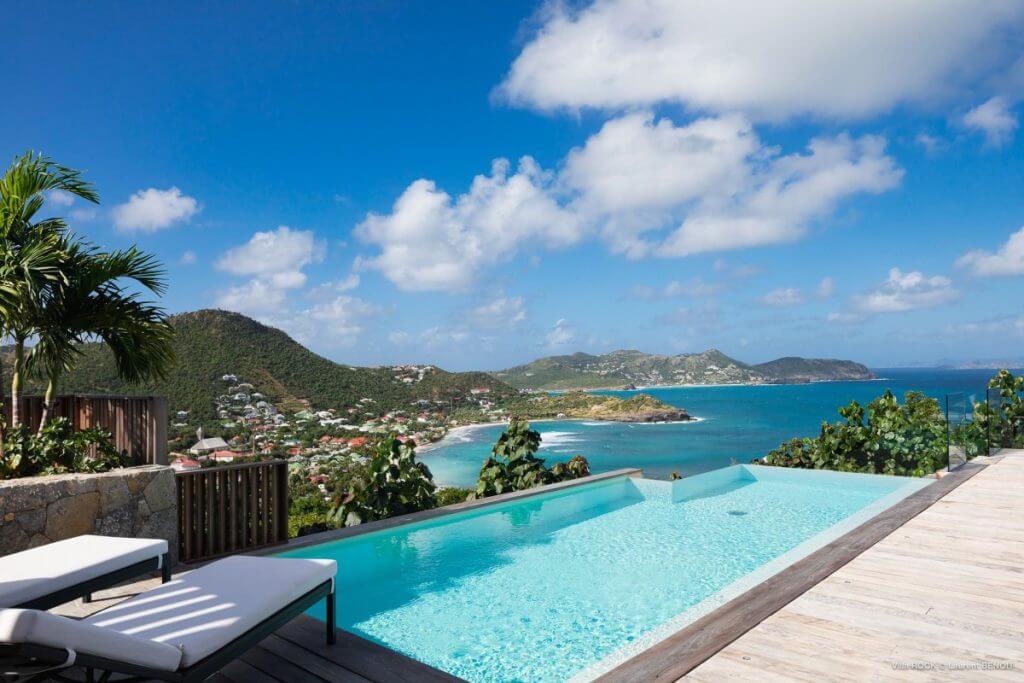 Villa Rock in St Barts offers elevated sea views and peaceful luxury, just a short drive from Village de Noël in Gustavia.
