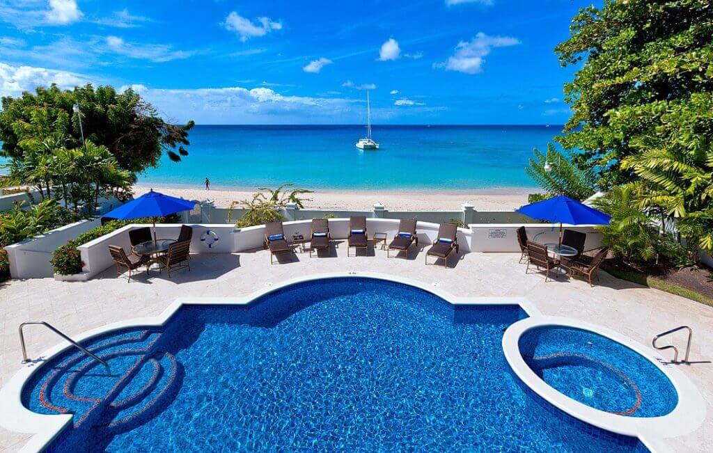 Luxury experiences unfold at Villa Fosters House Barbados, with the opportunity to book a private yacht.