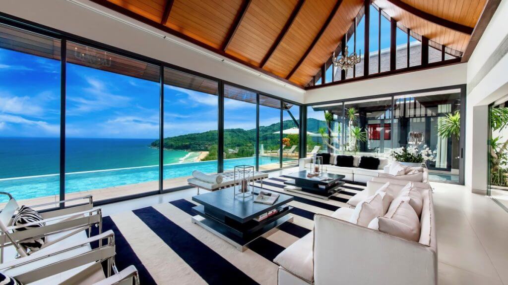 Paradiso Phuket with infinity pool, ocean views, and open-plan living.