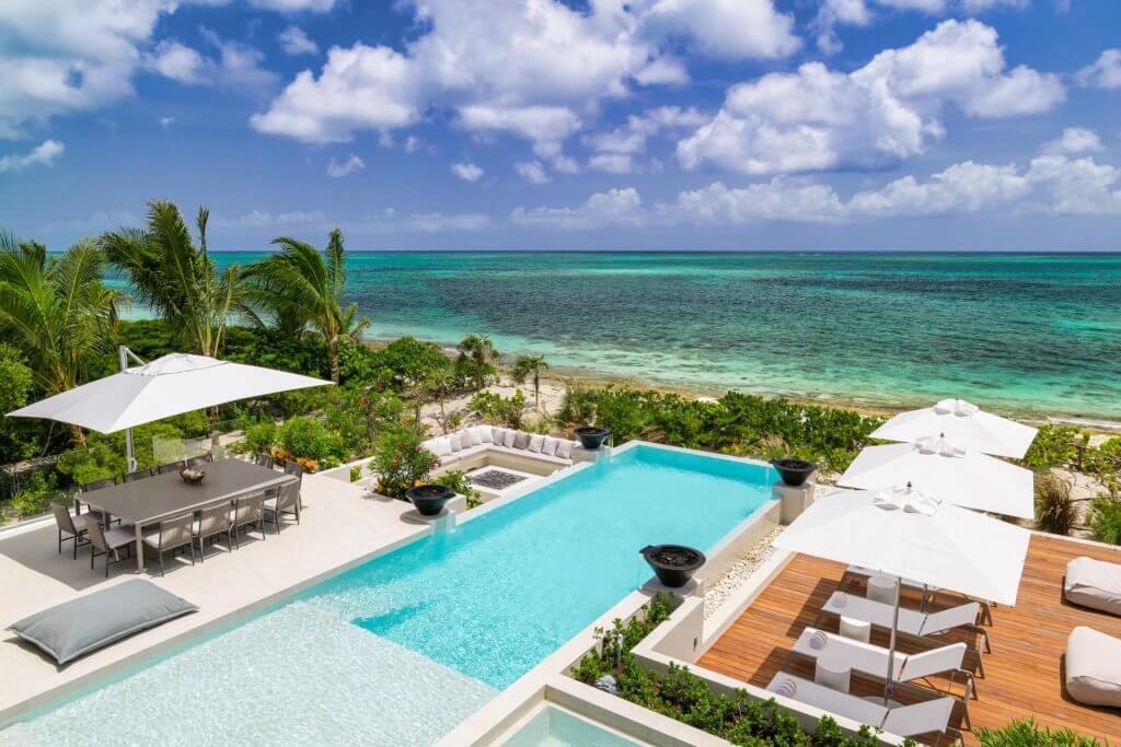 Top 15 Best Places to Travel in December: Villa Seafire offers an infinity pool, ocean views, and private beachfront lounging