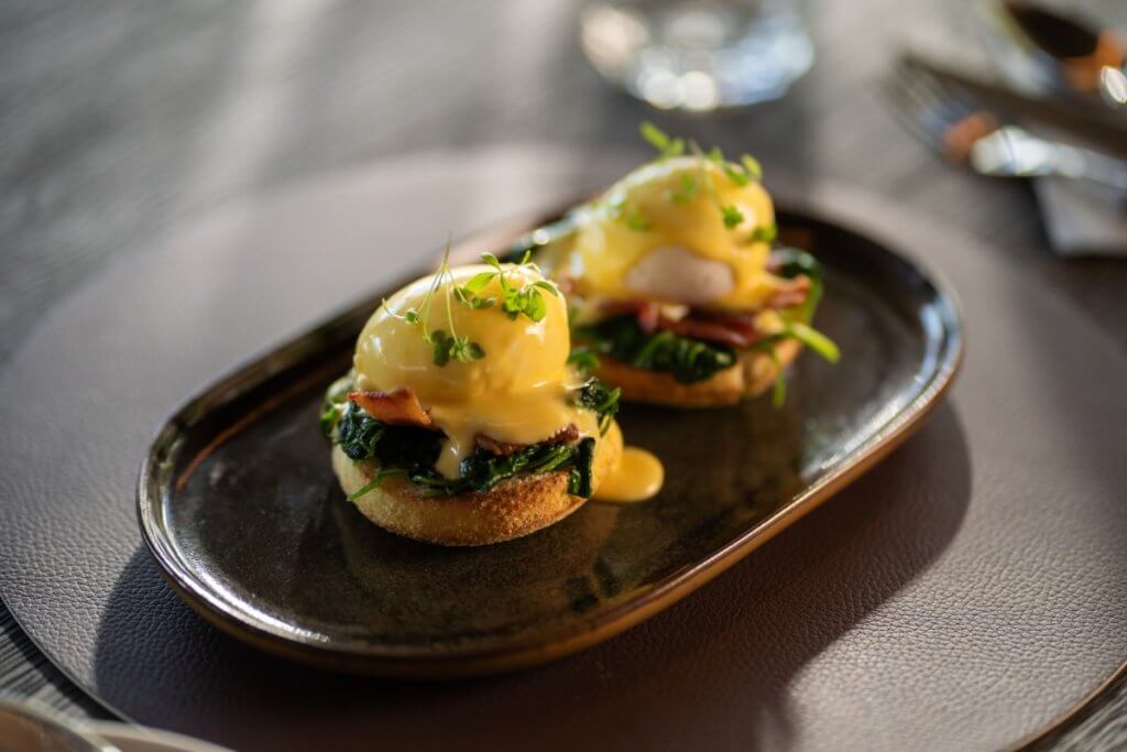 Gourmet dish prepared by Chef Linda at No. 14 Verbier, a Luxury Ski Chalet in Switzerland known for refined alpine dining.