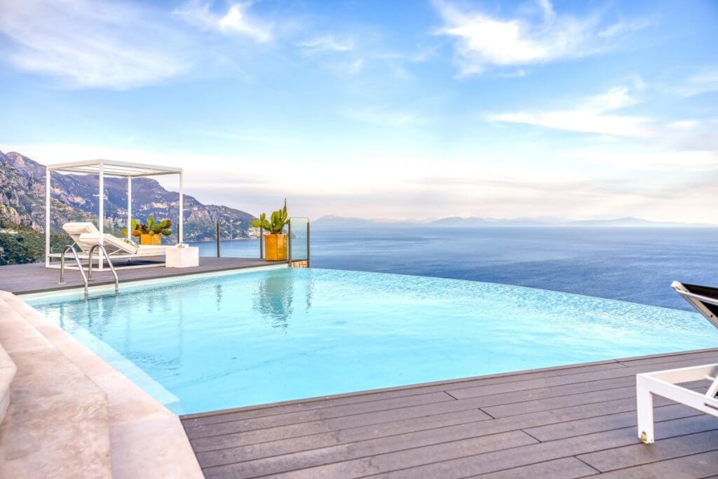 Infinity pool at Aldana on the Amalfi Coast, capturing the refined beauty found in Top 5 European Destinations.
